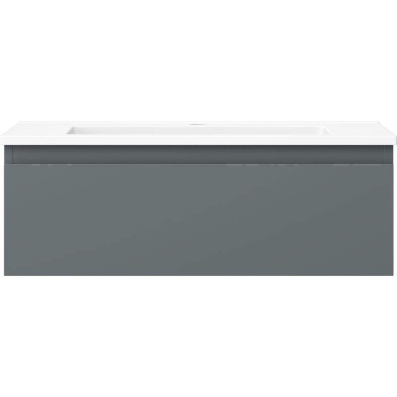 Mexen Orio шкаф за баня 70 см с мивка Otis, 1 чекмедже, графит мат/бял мат - 91A10-07023-1-BF66-W18M01