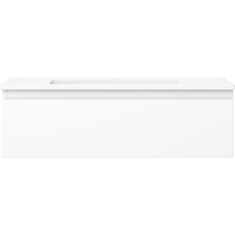 Mexen Orio шкаф за баня 80 см с мивка Otis, 1 чекмедже, бял мат - 91A10-08023-1-BF01-W18M01