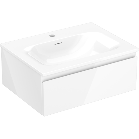 Mexen Orio шкаф за баня 60 см с умивалник Vela, 1 чекмедже, бял гланц - 91A10-06023-1-BF00-W23M00