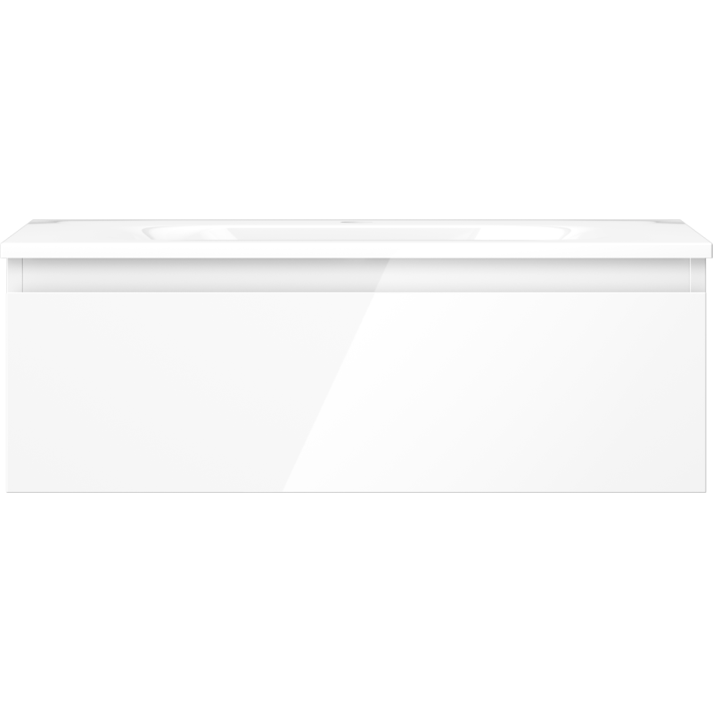 Mexen Orio шкаф за баня 70 см с мивка Vela, 1 чекмедже, бял гланц - 91A10-07023-1-BF00-W23M00