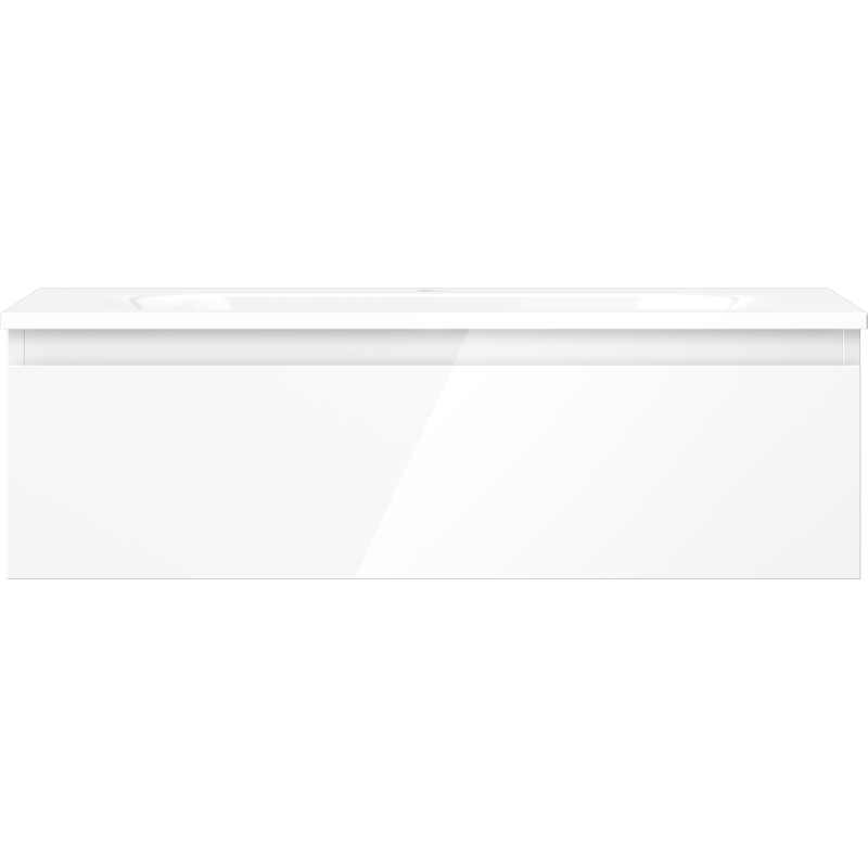 Mexen Orio шкаф за баня 80 см с мивка Vela, 1 чекмедже, бял гланц - 91A10-08023-1-BF00-W23M00