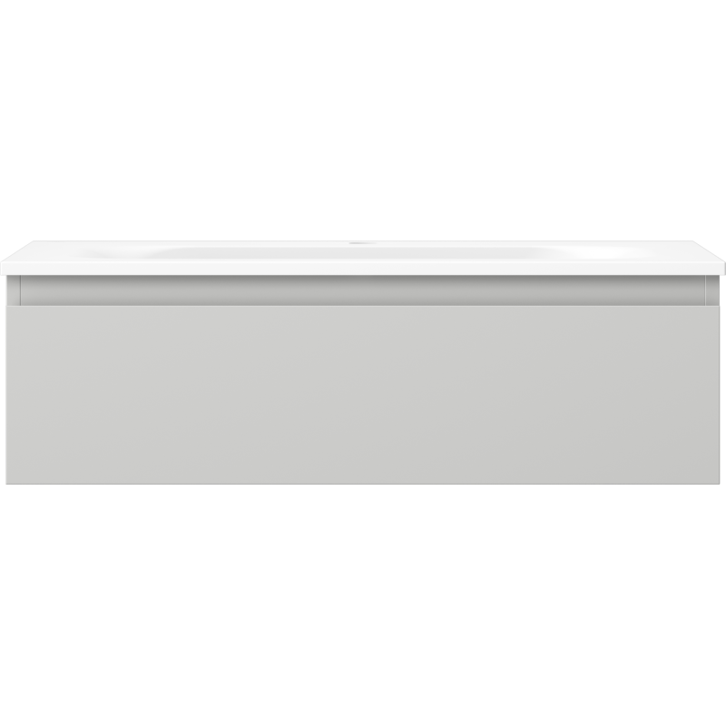 Mexen Orio баня шкаф 80 см с мивка Vela, 1 чекмедже, сиво мат/бяло мат - 91A10-08023-1-BF62-W23M01