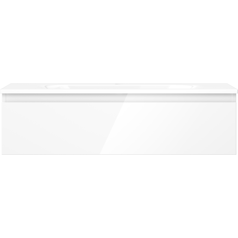 Mexen Orio шкаф за баня 90 см с мивка Vela, 1 чекмедже, лъскаво бяло - 91A10-09023-1-BF00-W23M00