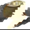 Mexen BRASS месингово коляно, стенен монтаж с лапа 1/2 ВР x 1/2 ВР - W97408-1212