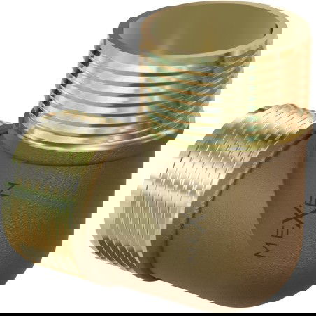 Mexen BRASS месингов ъгъл 1 МЖ x 1 МЖ - W97409-1010