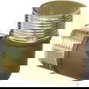 Mexen BRASS месингов ъгъл 1 МЖ x 1 МЖ - W97409-1010
