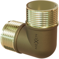 Mexen BRASS месингов ъгъл 1 МЖ x 1 МЖ - W97409-1010