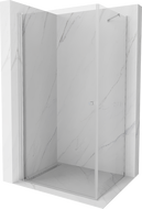 Mexen Pretoria душ кабина с отваряща се врата 85 x 110 см, прозрачна, хром - 852-085-110-01-00