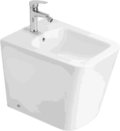 Стоящо биде Mexen Cube, бял - 36925000