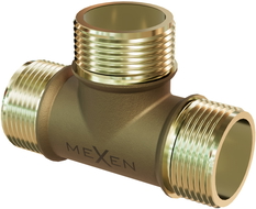 Mexen BRASS месингов тройник 1/2 МР x 1/2 МР x 1/2 МР - W97411-121212
