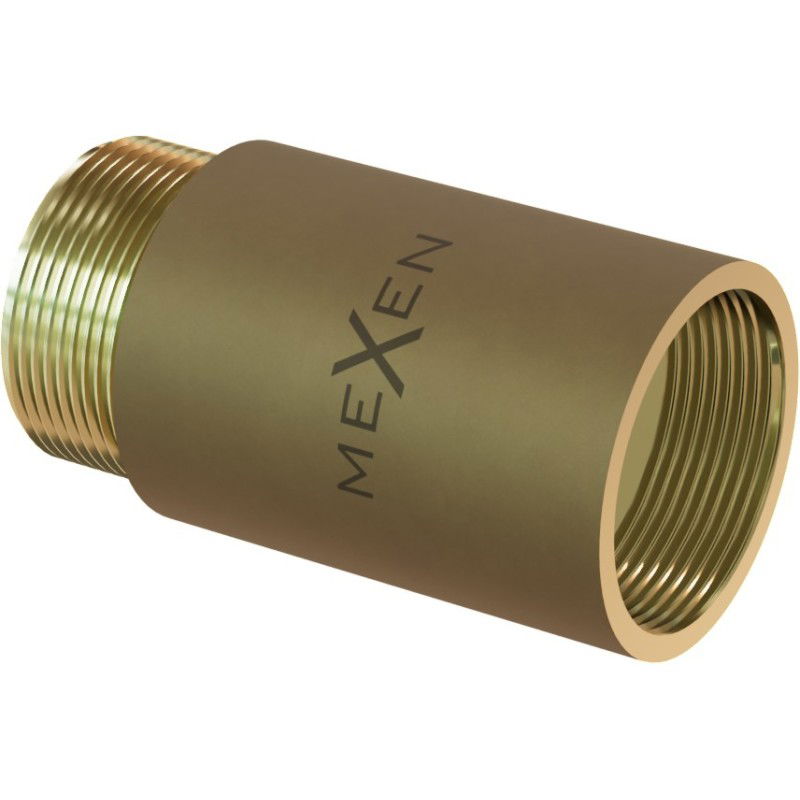 Mexen BRASS кръгъл месингов удължител 1/2 GW x 1/2 GZ, 20 мм - W97415-1212-20