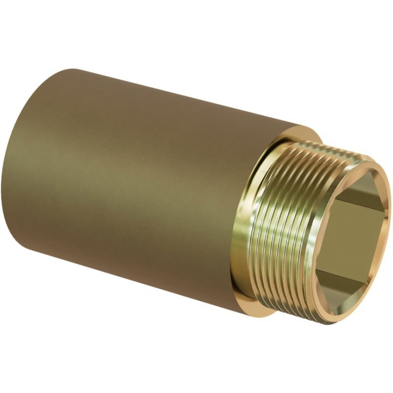 Mexen BRASS кръгло месингово удължение 3/4 GW x 3/4 GZ, 100 mm - W97415-3434-100