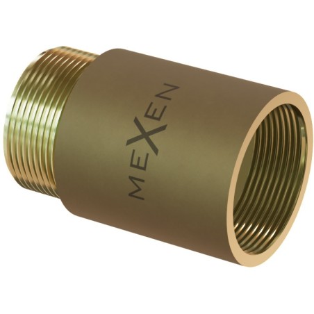 Mexen BRASS кръгъл редукционен удължител месингов 1/2 GW x 3/8 GZ, 10 mm - W97416-1238-10