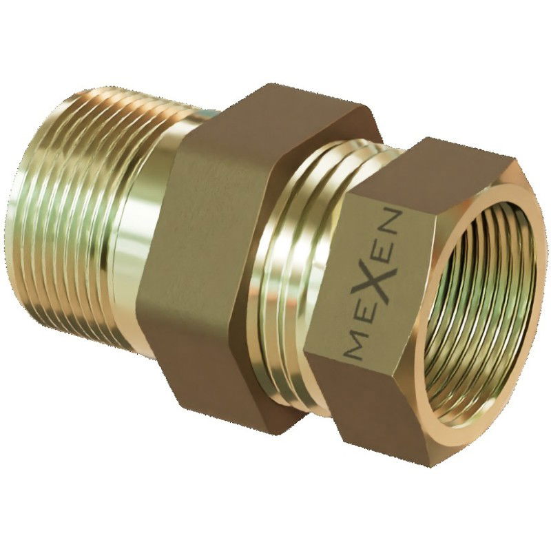 Mexen BRASS Пряк месингов съединител 1 GZ x 1 GW - W97417-1010