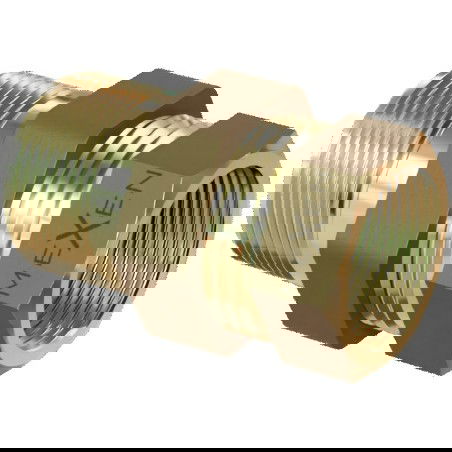Mexen BRASS Пряк месингов съединител 1 GZ x 1 GW - W97417-1010