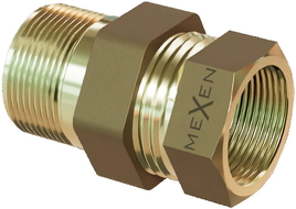 Mexen BRASS Пряк месингов съединител 1 GZ x 1 GW - W97417-1010