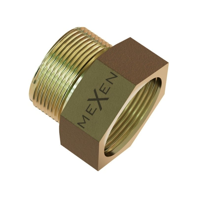 Mexen BRASS месингова редукция с вътрешна и външна резба 1/2 GW x 1/2 GZ - W97419-1212