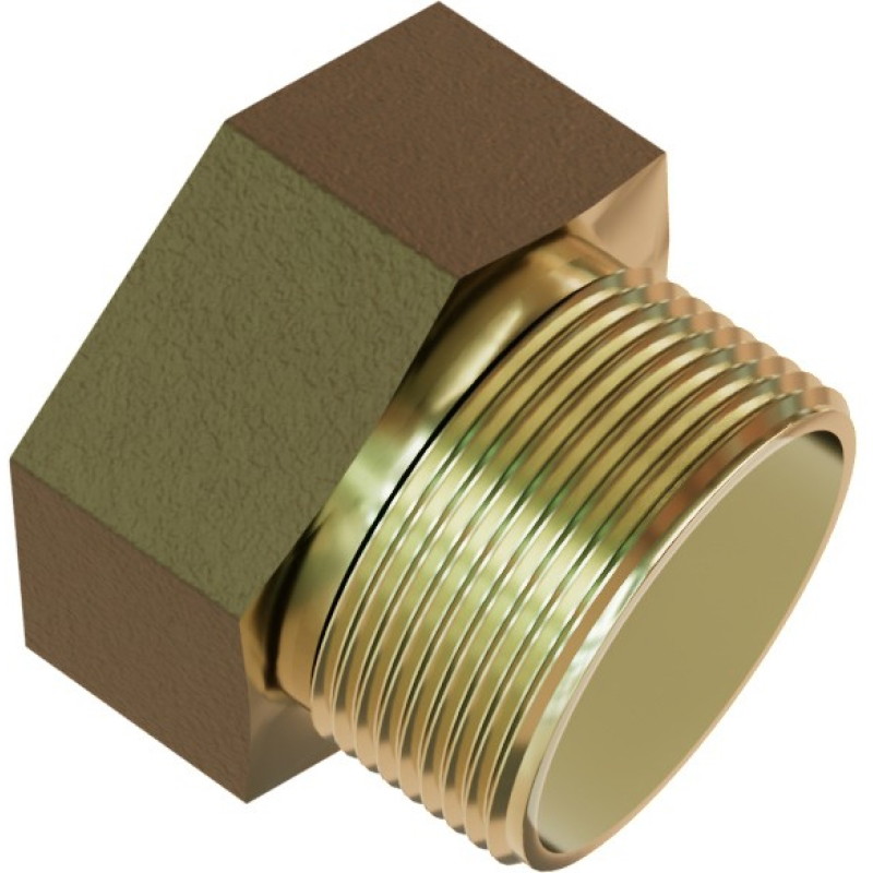 Mexen BRASS месингова редукция с външна и вътрешна резба 2 GW x 6/4 GZ - W97419-2064