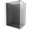 Mexen Kioto душ кабина Walk-in 130 x 200 см, графит 8 мм, черна - 800-130-101-70-40