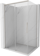 Mexen Rox плъзгаща се душ кабина 130 x 90 см, прозрачна, матиран никел - 8C2-130-090-97-00