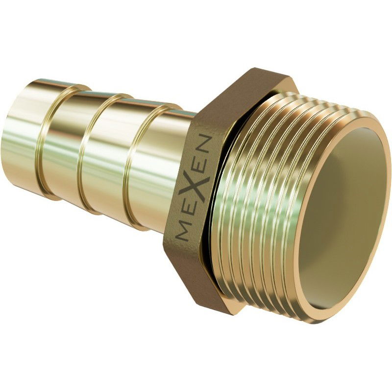 Mexen BRASS месингова връзка за маркуч 3/4 GZ x 20 mm - W97421-3420