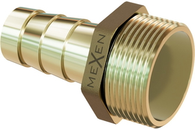 Mexen BRASS месингова съединителна връзка за маркуч 1 GZ x 30 mm - W97421-1030