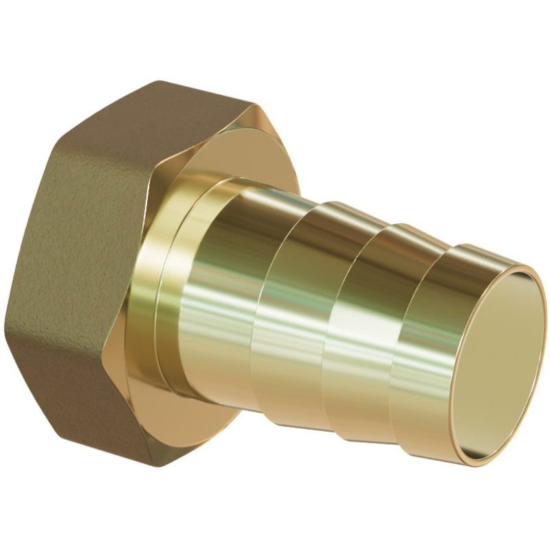 Mexen BRASS месингова връзка за маркуч 3/4 GW x 25 мм - W97422-3425
