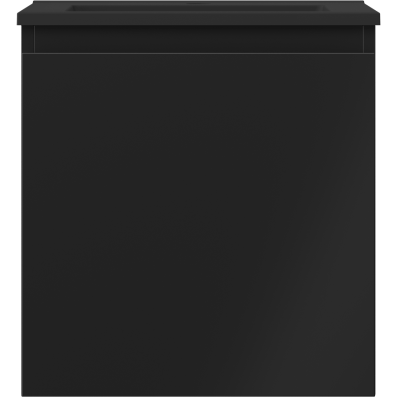 Mexen Orio шкаф за баня 45 cm с умивалник Otis, 1 чекмедже, черен мат - 91A10-04547-1-BF71-W18M71