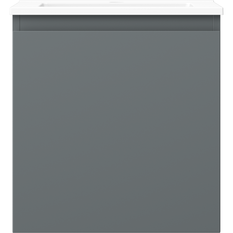 Mexen Orio баня шкаф 45 см с мивка Otis, 1 чекмедже, графит мат/бял мат - 91A10-04547-1-BF66-W18M01