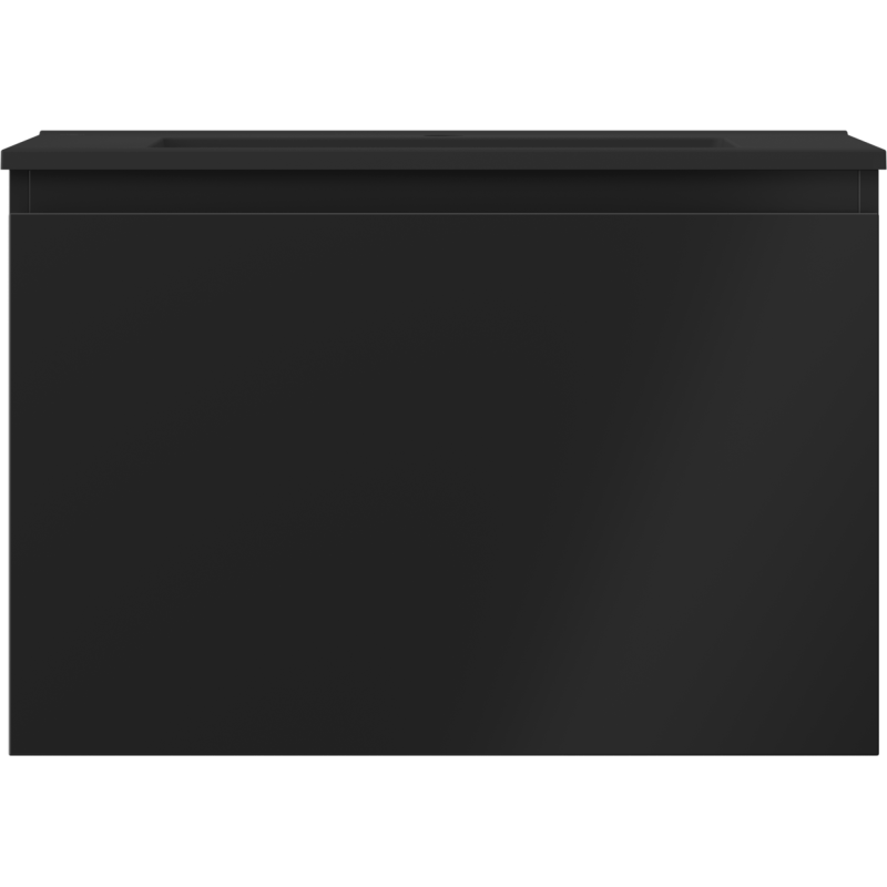 Mexen Orio баня шкаф 70 cм с мивка Otis, 1 чекмедже, черна мат - 91A10-07047-1-BF71-W18M71