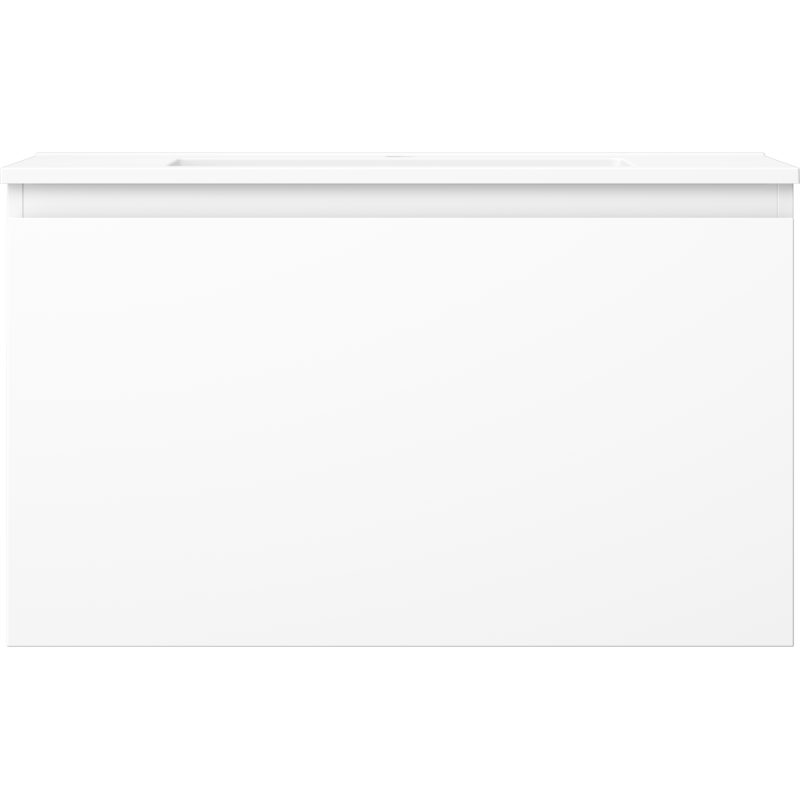 Mexen Orio шкафче за баня 80 см с мивка Otis, 1 чекмедже, бял мат - 91A10-08047-1-BF01-W18M01