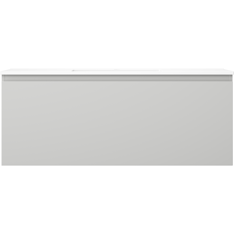 Mexen Orio шкафче за баня 120 cm с умивалник Otis, 1 чекмедже, сиво мат/бяло мат - 91A10-12047-1-BF62-W18M01