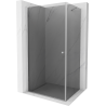 Mexen Pretoria люлееща се душ кабина 90 x 70 см, графит, хром - 852-090-070-01-40