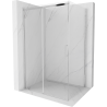Mexen Omega душ кабина плъзгаща 110 x 80 см, прозрачна, хром - 825-110-080-01-00