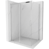 Mexen Omega плъзгаща се душ кабина 150 x 100 см, прозрачна, хром - 825-150-100-01-00