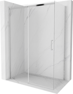Mexen Omega душ кабинa с плъзгащи врати 160 x 90 см, прозрачен, хром - 825-160-090-01-00