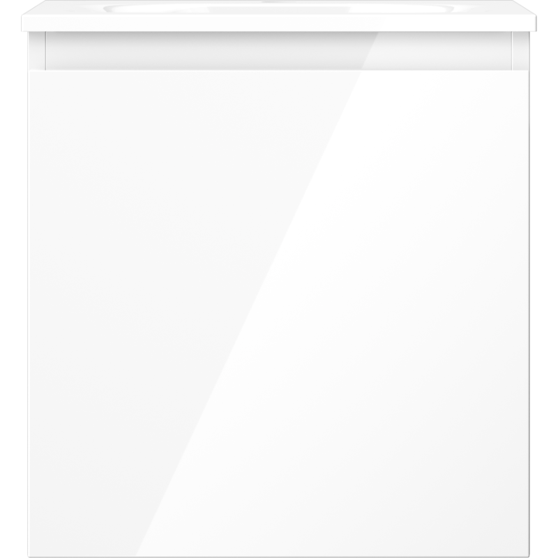 Mexen Orio шкаф за баня 45 см с мивка Vela, 1 чекмедже, бял гланц - 91A10-04547-1-BF00-W23M00