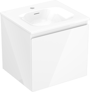 Mexen Orio шкаф за баня 50 см с мивка Vela, 1 чекмедже, бял гланц - 91A10-05047-1-BF00-W23M00