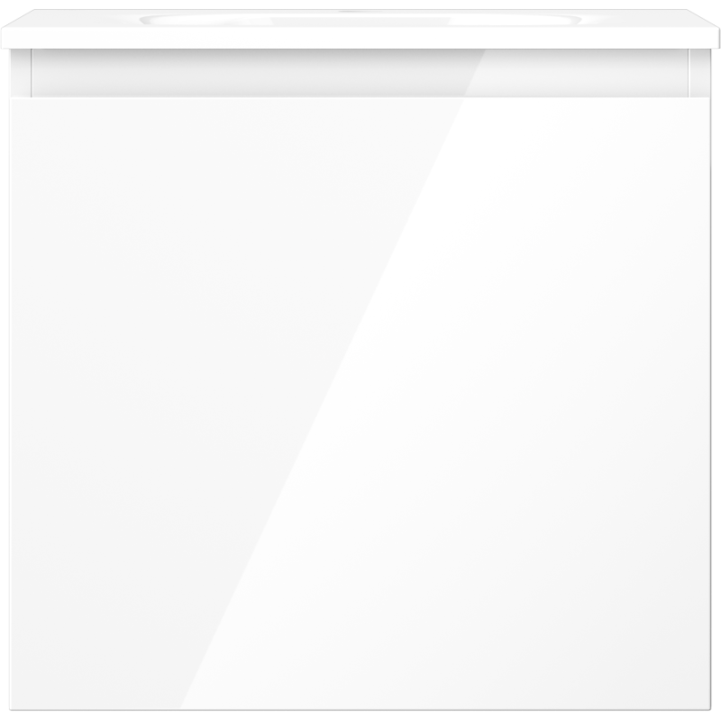 Mexen Orio шкаф за баня 50 см с мивка Vela, 1 чекмедже, бял гланц - 91A10-05047-1-BF00-W23M00