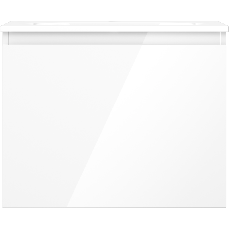 Mexen Orio шкаф за баня 60 см с мивка Vela, 1 чекмедже, бял гланц - 91A10-06047-1-BF00-W23M00