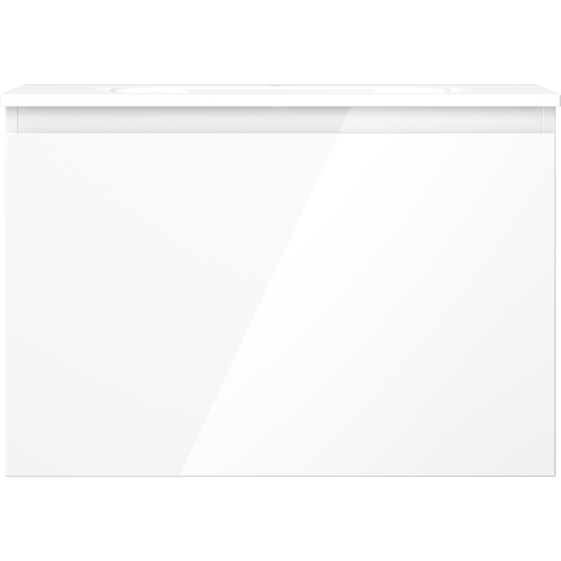 Mexen Orio шкаф за баня 70 см с мивка Vela, 1 чекмедже, бял гланц - 91A10-07047-1-BF00-W23M00