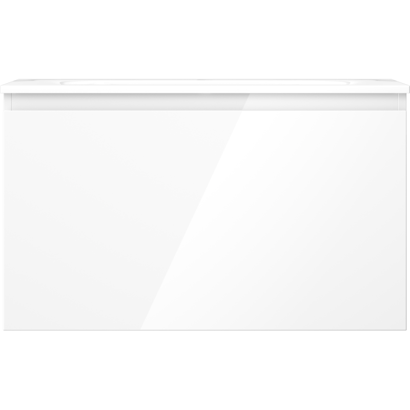 Mexen Orio шкаф баня 80 см с мивка Vela, 1 чекмедже, бял гланц - 91A10-08047-1-BF00-W23M00