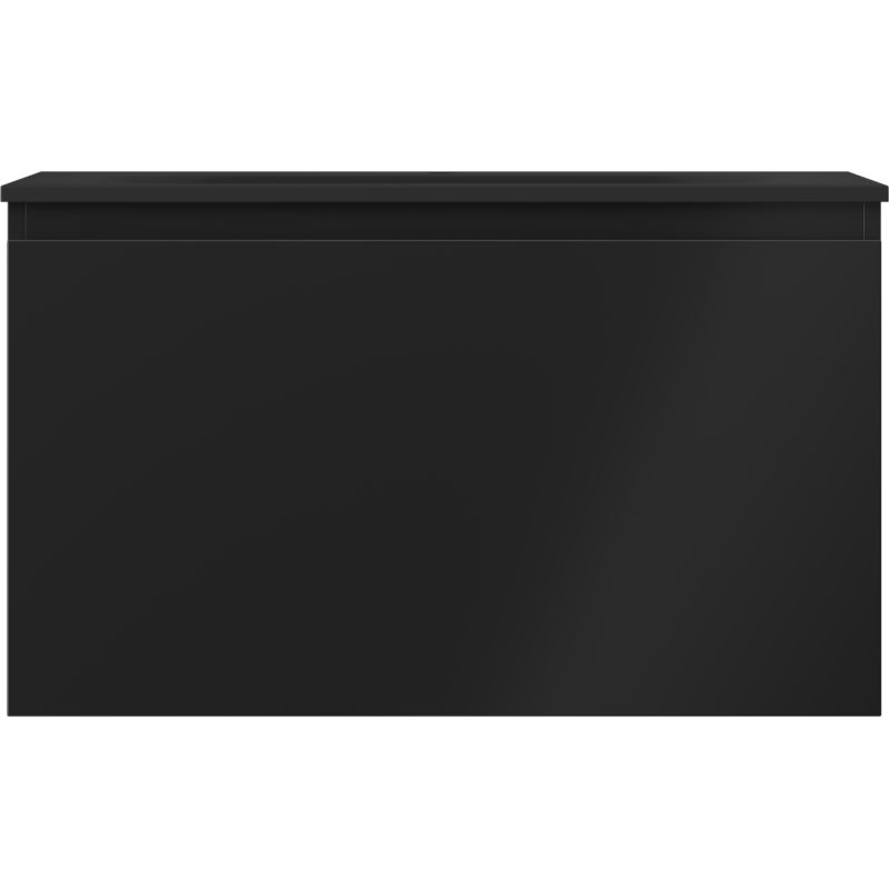 Mexen Orio баня шкаф 80 см с мивка Vela, 1 чекмедже, черна мат - 91A10-08047-1-BF71-W23M71