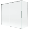 Mexen Rox душ параван двукрилен плъзгащ се 170 + 75 x 150 см, прозрачен, хром - 8C9-170-075-01-00
