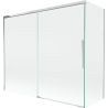 Mexen Rox параван за вана 2-крила плъзгащ се 180 + 90 x 150 см, прозрачен, хром - 8C9-180-090-01-00