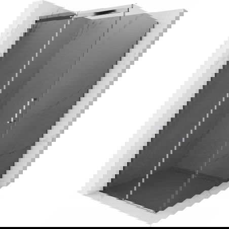 Mexen Omega душ кабина плъзгаща 100 x 100 см, графит, хром - 825-100-100-01-40
