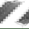 Mexen Omega душ кабина плъзгаща 100 x 100 см, графит, хром + поддон Flat, бял - 825-100-100-01-40-4010