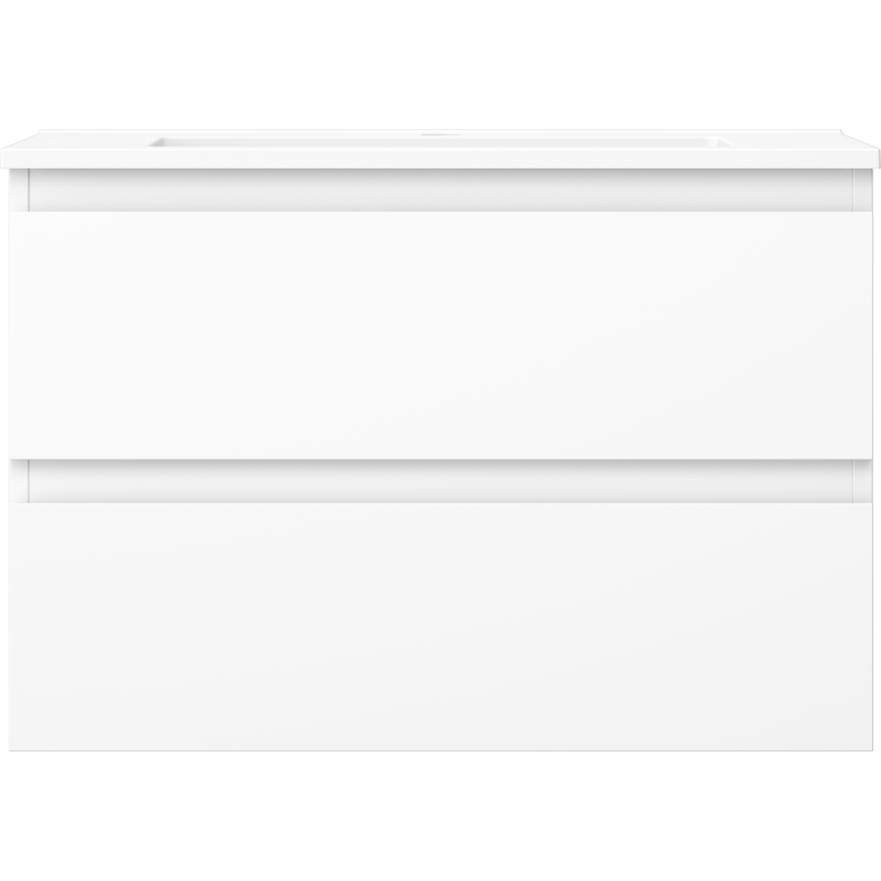 Mexen Orio шкаф за баня 70 см с мивка Otis, 2 чекмеджета, бял мат - 91A10-07047-2-BFF01-W18M01