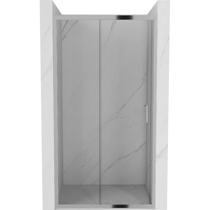 Mexen Apia плъзгащи се душ врати 105 cm, прозрачни, хром - 845-105-000-01-00