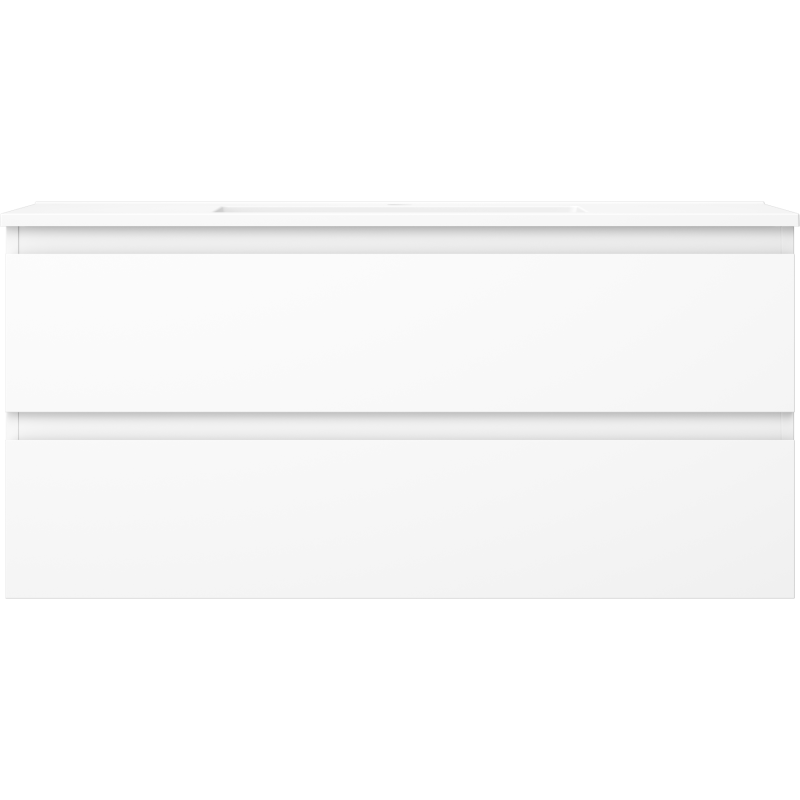 Mexen Orio шкаф за баня 100 см с умивалник Otis, 2 чекмеджета, бял мат - 91A10-10047-2-BFF01-W18M01